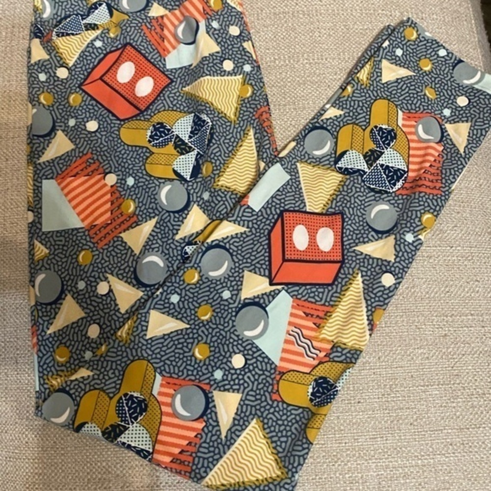 Colorful Mickey Mouse LuLaRoe Disney Leggings​